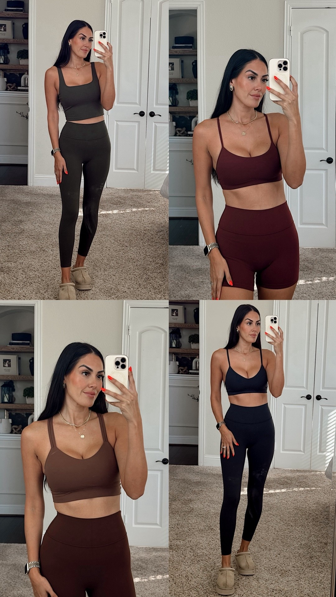 Medium bra
Small tank
Xs leggings 

#LTKdayinmylife #LTKgrwm #LTKfitnessgoals