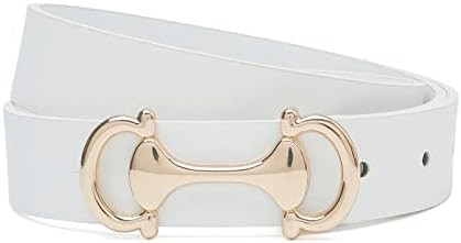 WANTESS Women Belts for Jeans Dresses Skinny Waist Belt with Gold Buckle Thin Belts for Ladies | Amazon (US)