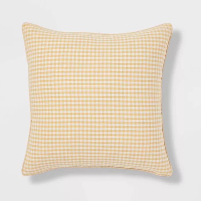 Gingham Square Throw Pillow - Threshold™ | Target