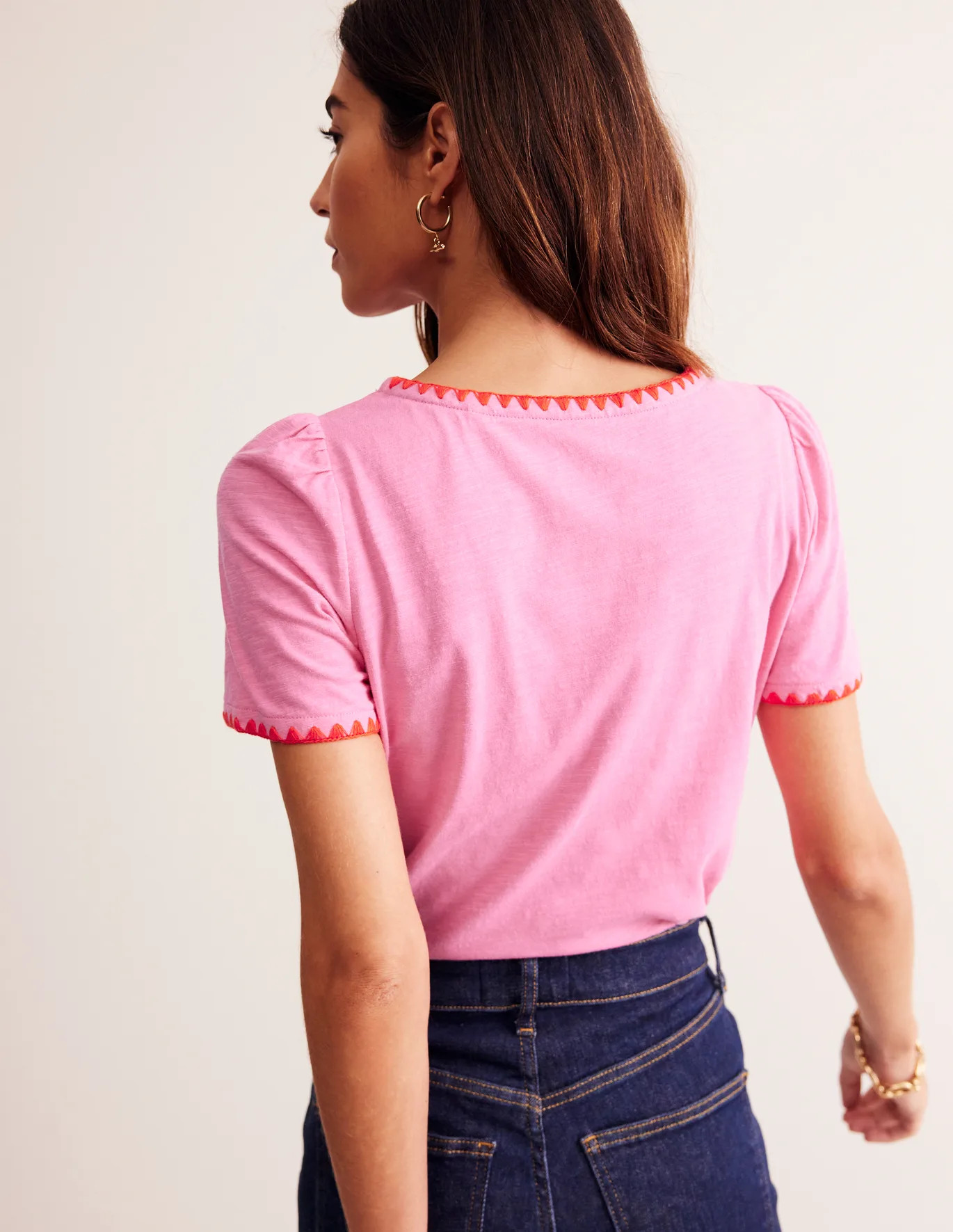 Ali Crochet T-shirt | Boden (US)