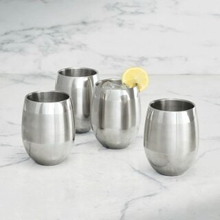 Optima Stemless Wine Glasses | Frontgate