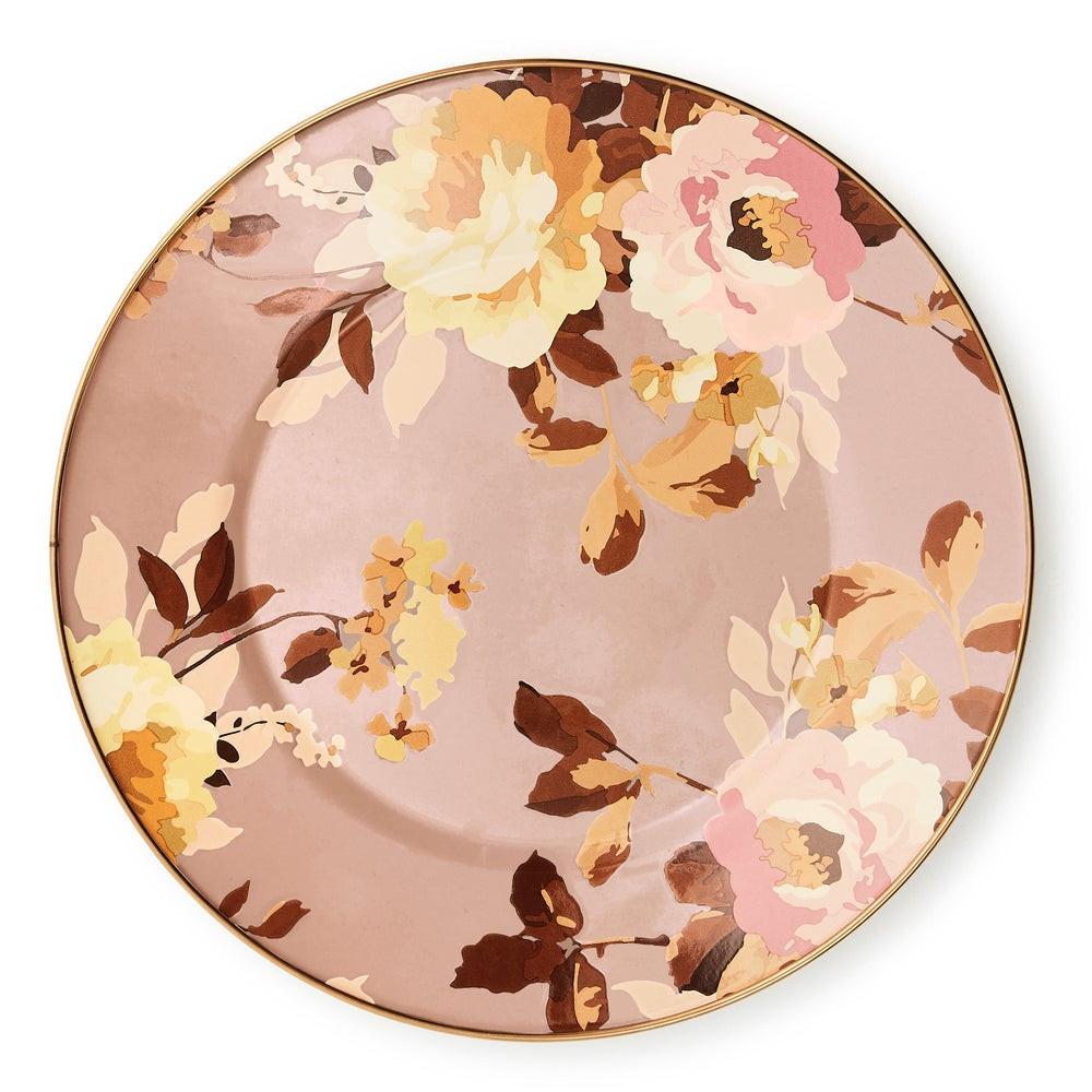 Wild Rose Mauve Dinner Plate | MacKenzie-Childs