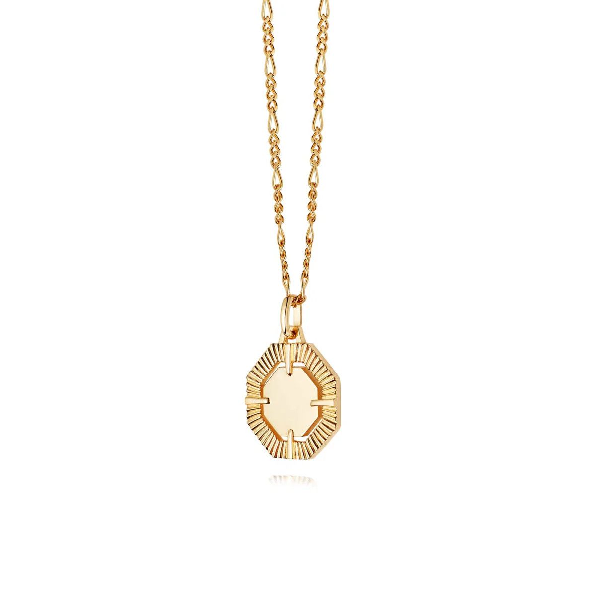 Estée Lalonde Octagonal Necklace 18Ct Gold Plate | Daisy London Jewellery