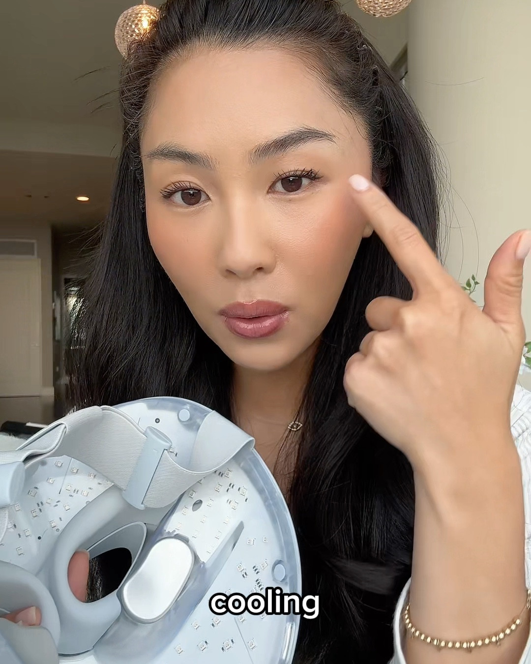 My at home LED mask that I’ve been obsessed with and I LOVE the undereye cooling affect. If you’re somebody that gets puffy underneath your eyes or you love, leaving eye patches in the fridge to put underneath your eyes in the morning, you will love this feature so much.

#LTKGiftGuide 

#LTKBeauty