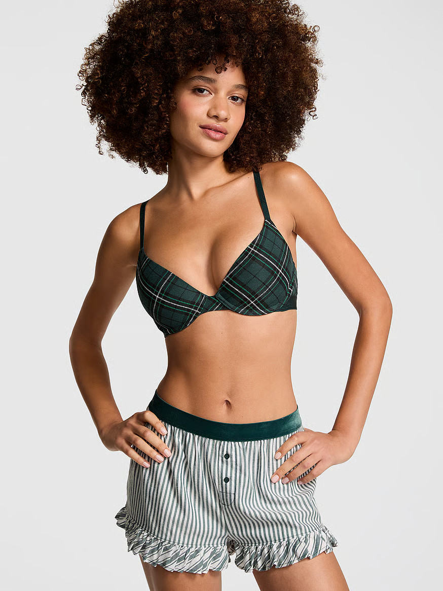 Buy TENCEL™ Boxy Pajama Shorts - Order Pajama Bottoms online 5000006993 - PINK US | Victoria's Secret (US / CA )