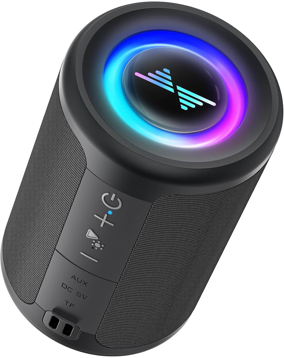 LENRUE Small Portable Bluetooth Speaker with Lights, TWS Stereo Surround Sound, Type C Powered, B... | Amazon (US)