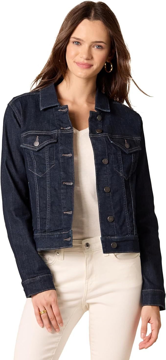 Amazon Essentials Women's Jean Jacket (Available in Plus Size) | Amazon (US)