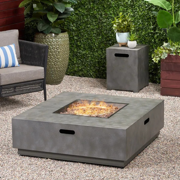 Alamo Iron Propane Fire Pit | Wayfair North America