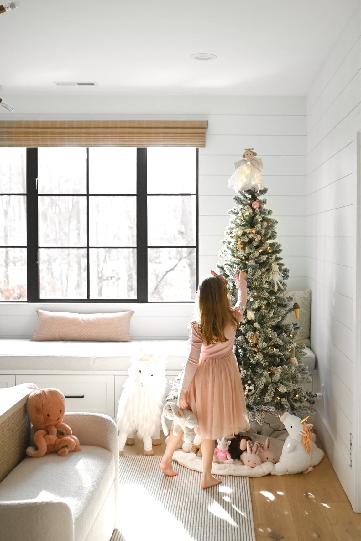 Sharing Emerson’s tree and her adorable new tree topper.  I bought this flocked tree from Walmart last year and was floored by the quality…it’s under $80.  

#LTKKids #LTKFamily #LTKHoliday