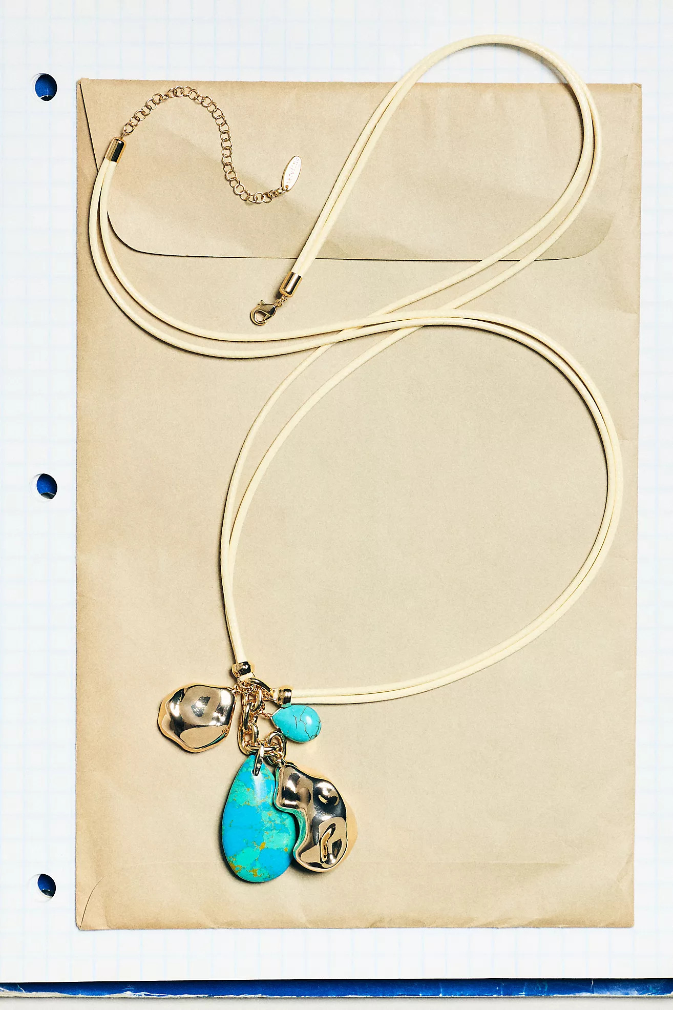 Corded Stone Charm Pendant Necklace | Anthropologie (US)