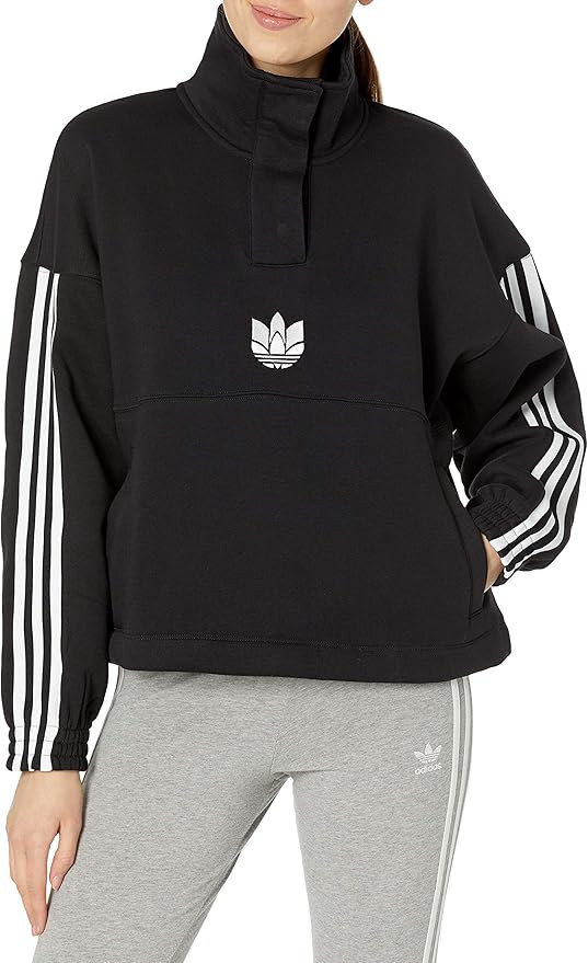 adidas Originals Women's Fleece Sweatshirt | Amazon (US)