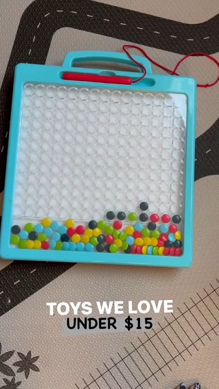 Toys we love that are under $15.  This magnetic dot art terms of 25 double sided cards and is perfect for travel. 

Travel activities | travel games | travel with kids | in flight activities | airplane activities | best kids toys | toys that smart creativity 

#CreativeToys #KidsGiftGuide #GiftsForKids #TravelActivitiesForKids #TravelWithKids #PlaneActivitiesForKids 

#LTKVideo #LTKGiftGuide #LTKkids