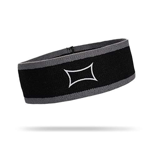 Sling Shot Original Hip Circle Fabric Resistance Band for Exercising – Lower Body Activation, Dynamic Warm Ups and Glute Activation (Level 2 Tension, Grey/Black, Medium) | Amazon (US)