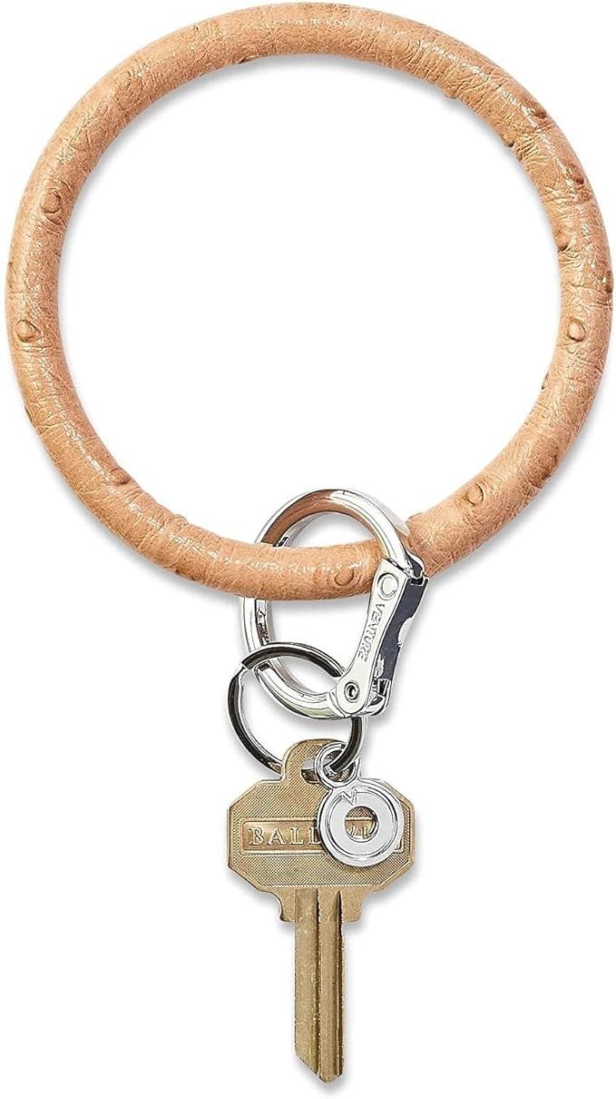 Oventure, Leather Big O Key Ring, The Original Bracelet Keychain - Solid Gold Rush Croc at Amazon... | Amazon (US)