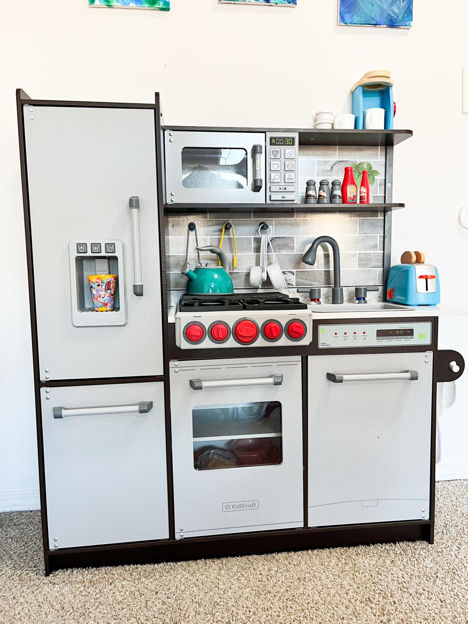 Play kitchen with lights and sounds. This is a top toy in our household. 

#LTKfamily #LTKkids #LTKhome