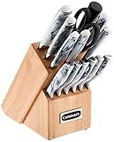 Cuisinart C77MB-15PW Classic -Style Knife Block Set, 15 PC, Marble | Amazon (US)