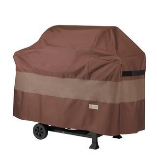 Duck Covers Ultimate 59 in. W x 27 in. D x 42 in. H BBQ Grill Cover in Mocha Cappuccino-UBB612942... | The Home Depot