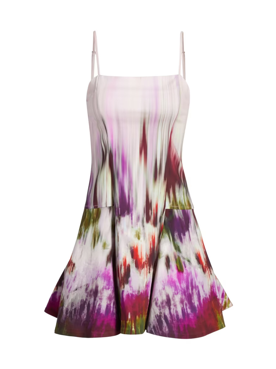 Judie Printed A-Line Minidress | Saks Fifth Avenue