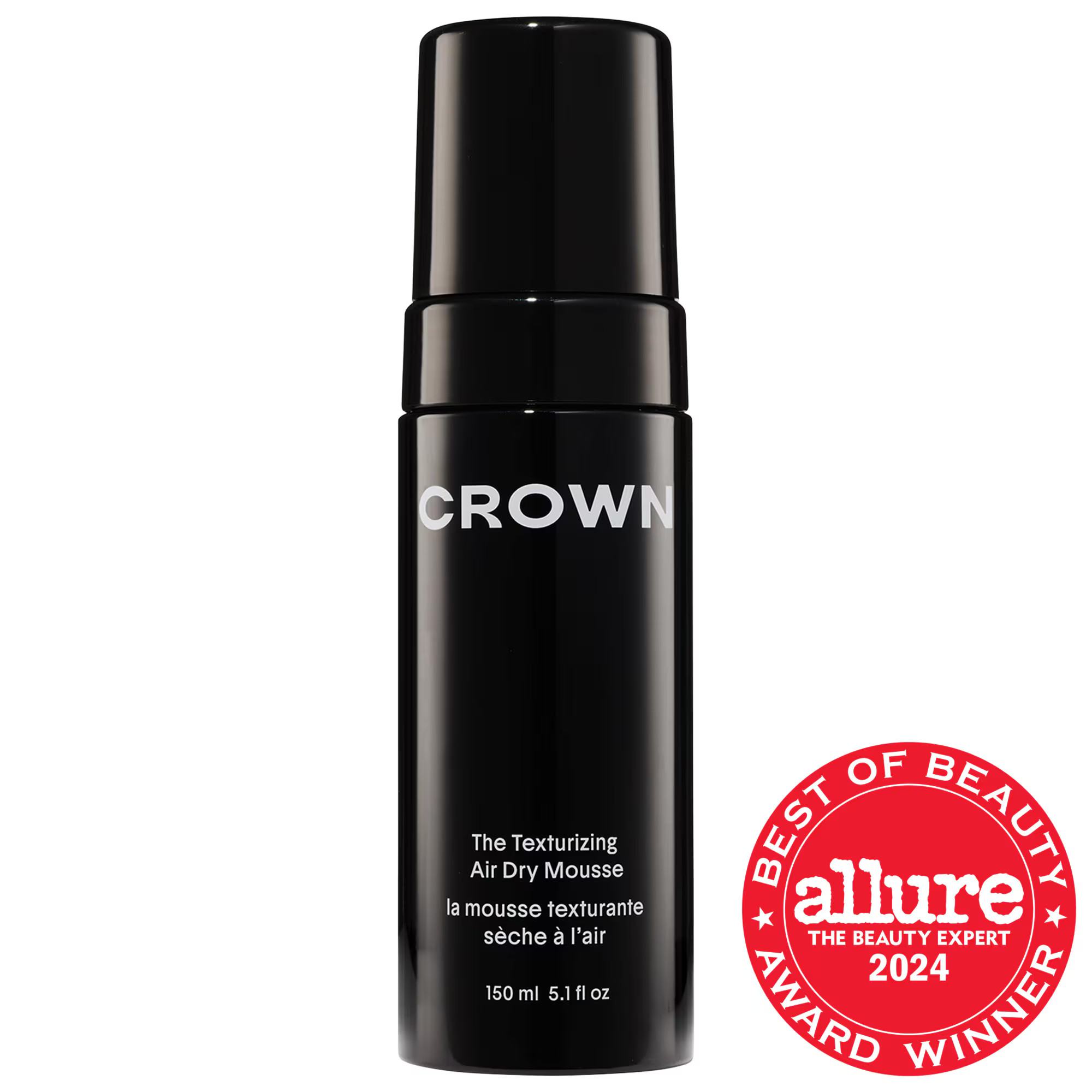 Crown Affair The Texturizing Air Dry Hair Mousse 5.1 oz/ 150 ml | Sephora (US)