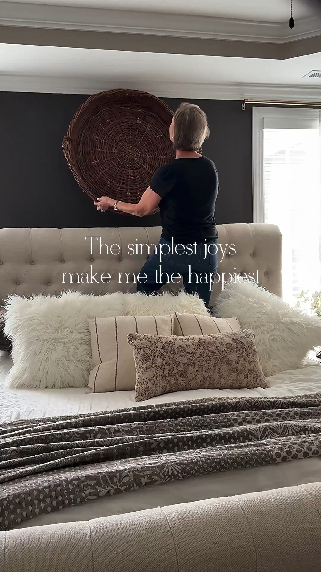 The Simple Joys in my Home♥️

Vintage harvesting basket, brown velvet quilt & shams, Kantha quilt, throw pillows, Ruggable area rug, duvet cover, upholstered sleigh bed, lavender, duvet insert, vase, nightstands, gold curtain rods, curtain rings, curtains, brass kitchen faucet, island pendants, white berry stems, taupe vase, green floral crock, dipped leg stool, soap & lotion dispensers, garden planter beds, garden arbors

#LTKSeasonal #LTKHome #LTKstorytime