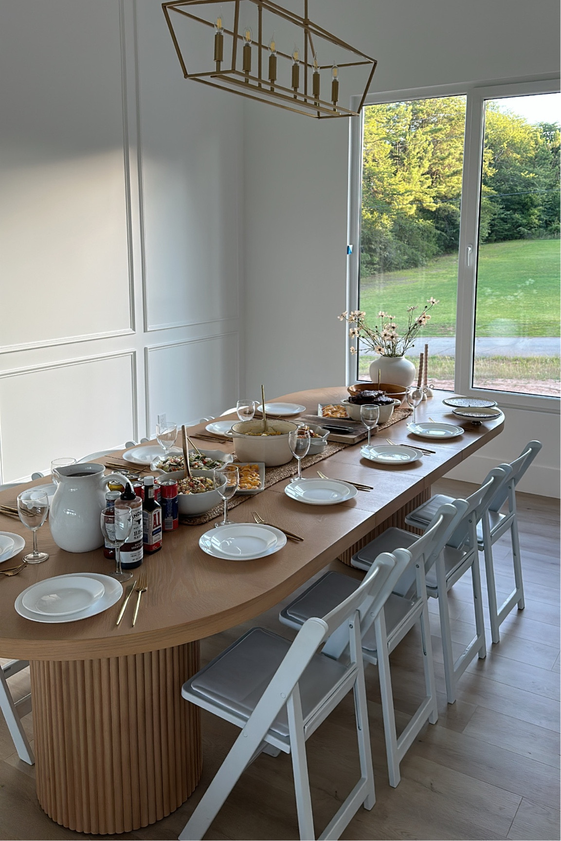 Oak Dining Table. Fits up to 14 people 

#LTKSaleAlert #LTKFamily #LTKHome