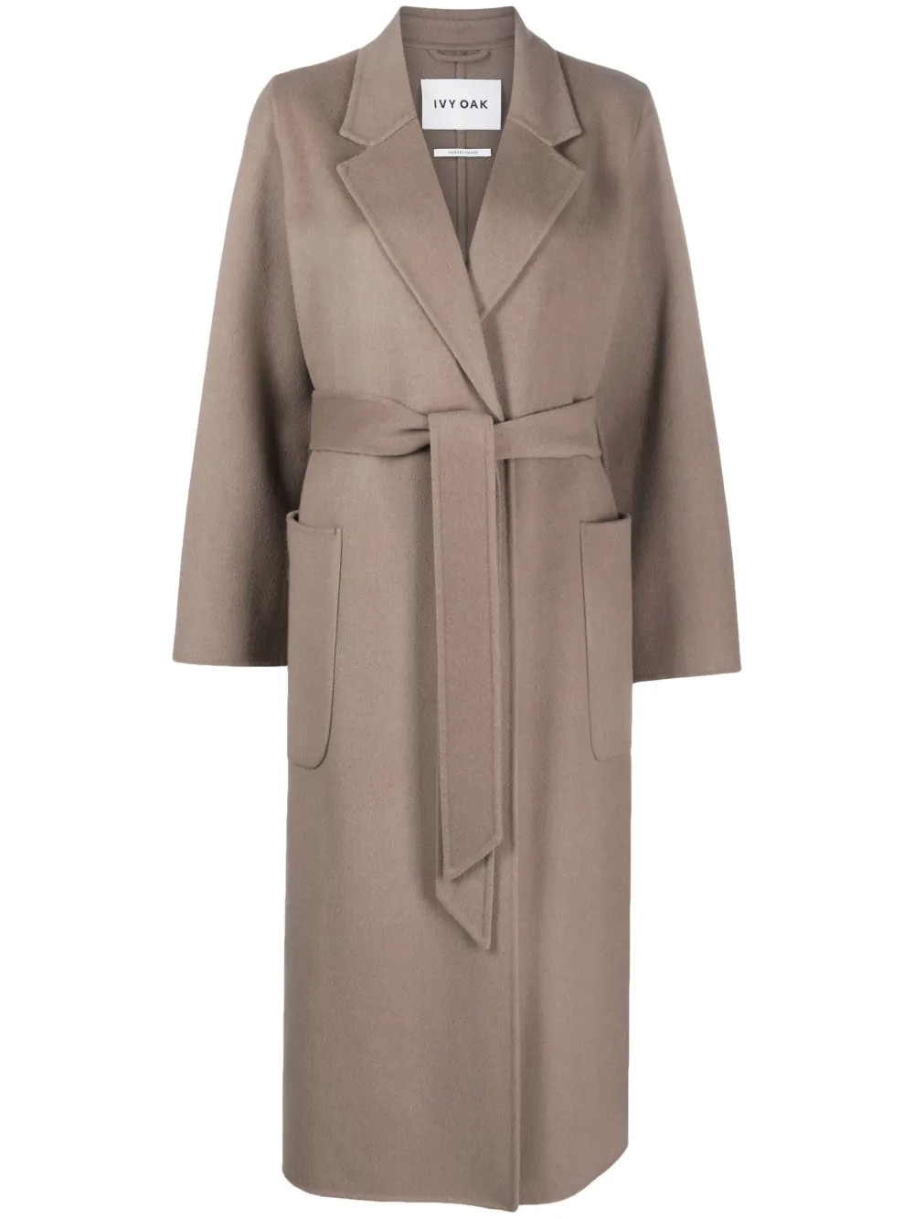 Celia belted wool coat | Farfetch Global