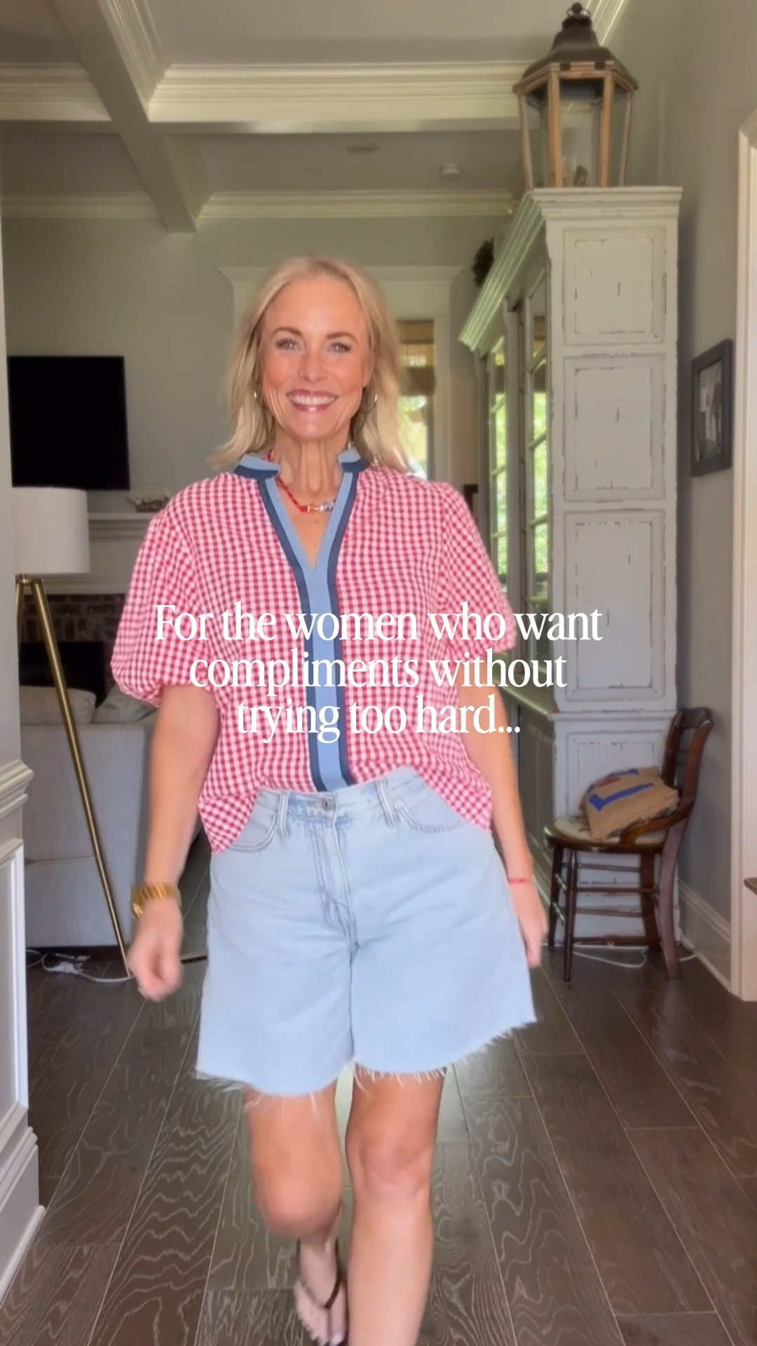 I've reached the age where I want to look put together, but I'm not interested in working that hard for it. 😅

Give me the colorful dress. The easy top and shorts. The outfit that feels comfortable but still gets compliments when I walk in the room.

These are exactly the kinds of pieces I find myself reaching for all summer long.




#avara #styleover40 #affordablestyle #summeroutfit #getyourcolonoscopy

#LTKootd #LTKgrwm #LTKOver40