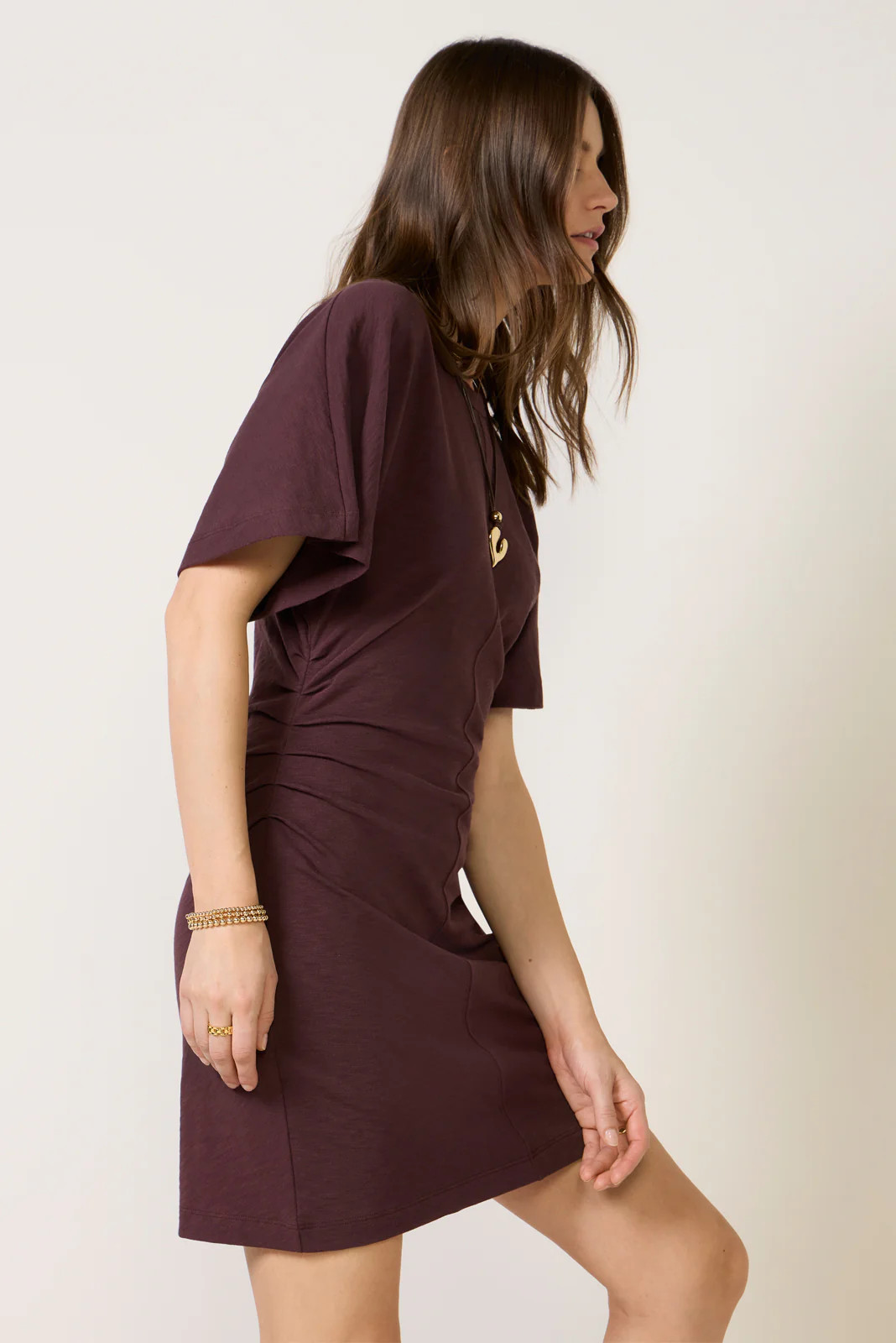 Cam Ruched Mini Dress | Evereve