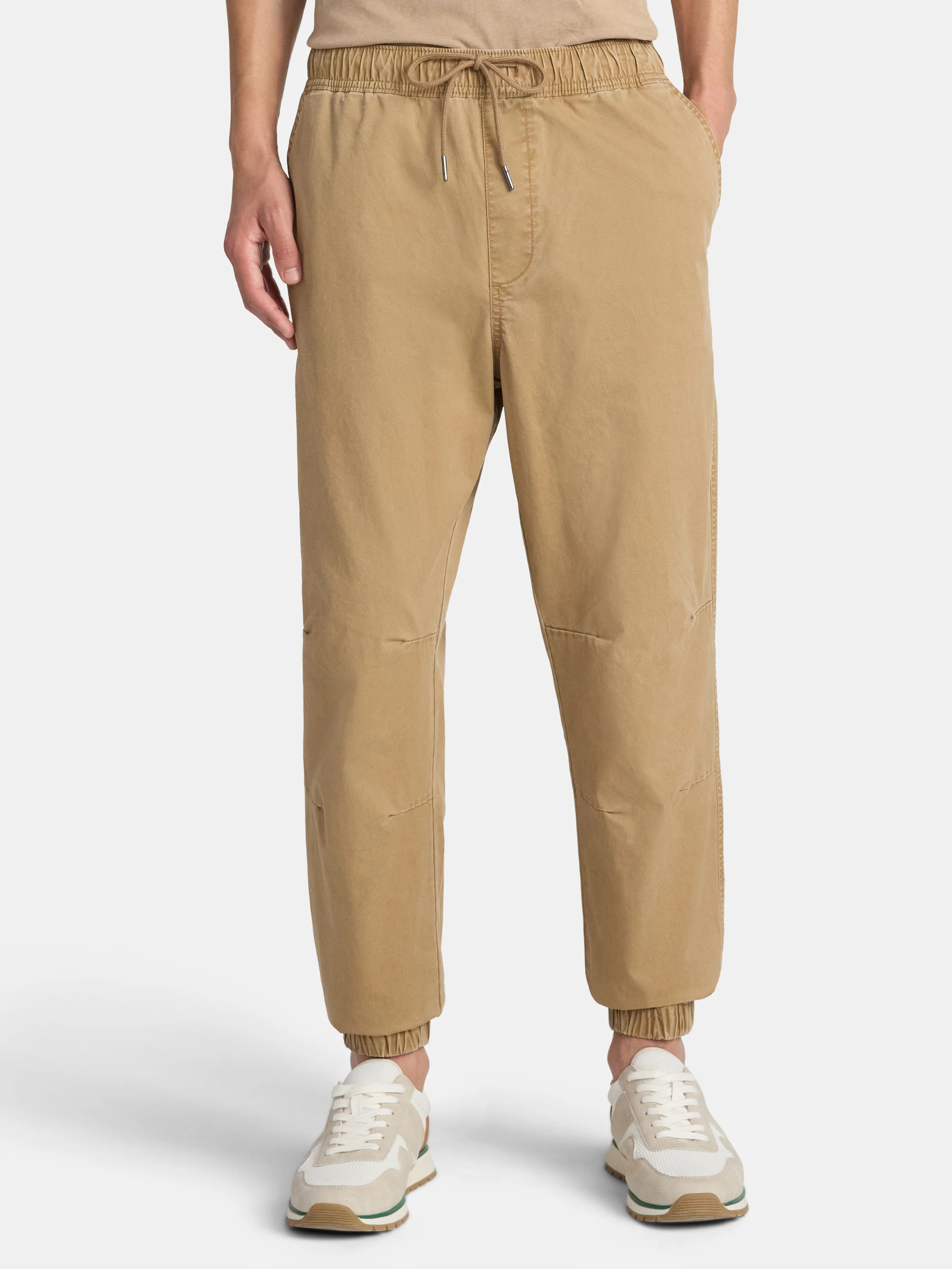 No Boundaries Twill Jogger Pant, Sizes XS-3XL | Walmart (US)