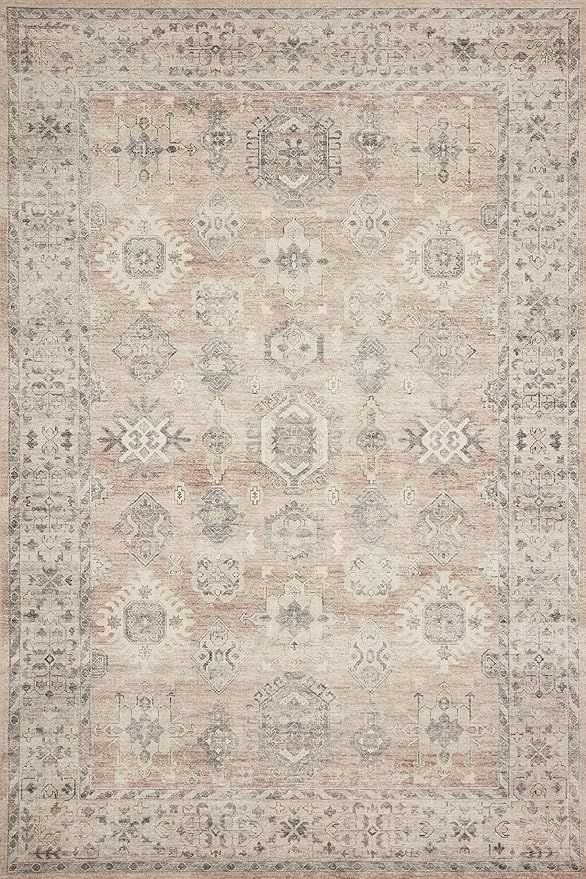 Loloi II Hathaway Collection HTH-03 Java/Multi, Traditional Area Rug, 5'-0" x 7'-6" | Amazon (US)