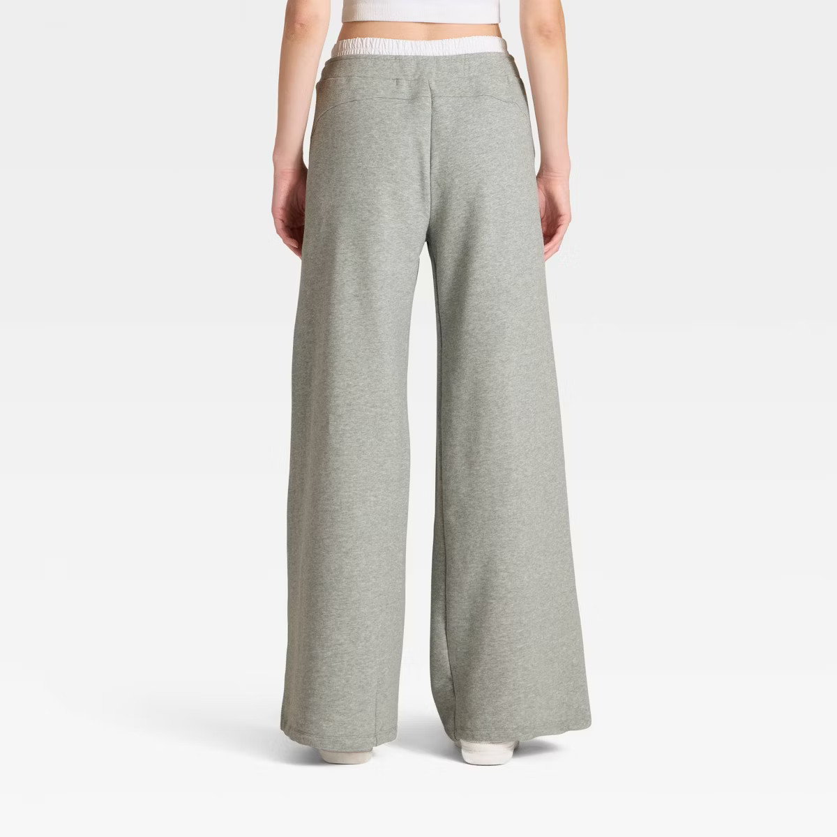 Women's French Terry Wide Leg Sweatpants - JoyLab™ | Target