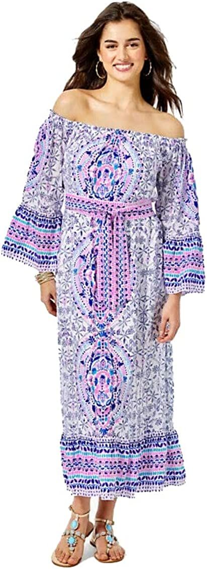 Lilly Pulitzer off The Sholder Maxi | Amazon (US)
