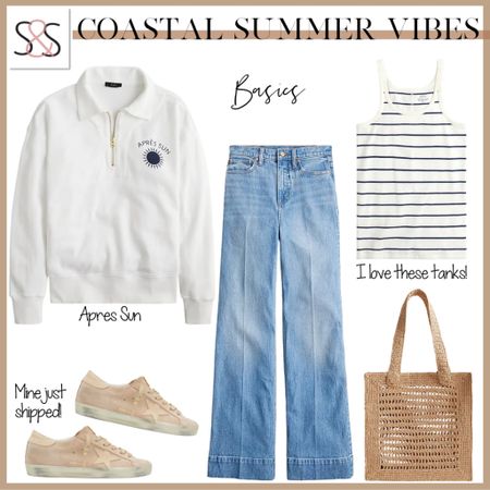 Coastal vibes for summer outfits perfect with layering pieces and stripes 

#LTKtravel #LTKunder100 #LTKstyletip