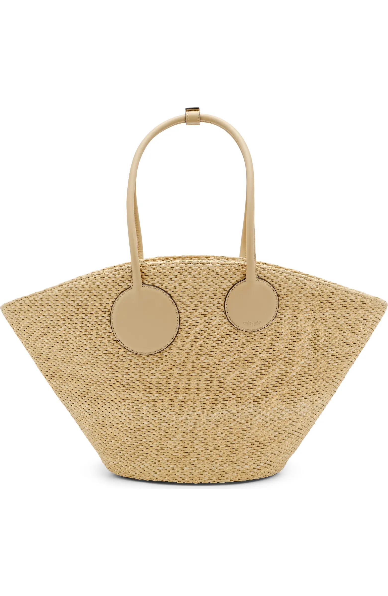 Jayleen Woven Raffia Tote | Nordstrom