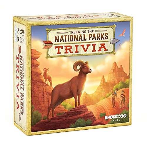 Trekking The National Parks: Trivia | National Parks Trivia Game for Adults and Kids | Giftable Triv | Amazon (US)