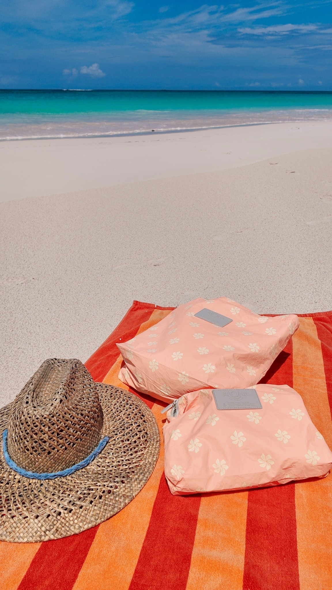 Beach set up!! The perfect accessories for a beach vacation 🌺

#LTKTravel #LTKSwim