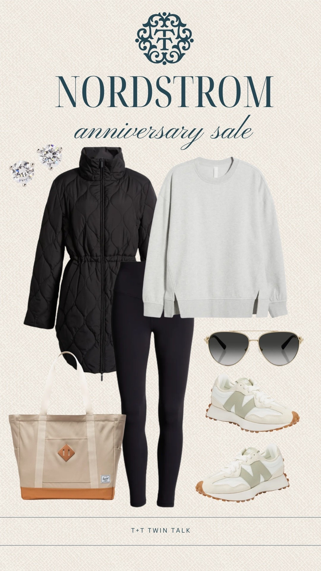 Nordstrom anniversary sale is happening and we wanted to provide you with some outfit inspiration! A casual look for grocery shopping or taking a walk in your neighborhood! 

#LTKStyleTip #LTKSaleAlert #LTKSeasonal