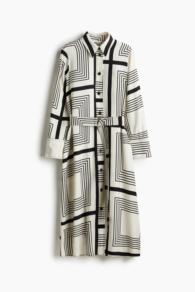 Shirt Dress with Belt | H&M (US + CA)