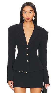Lovers and Friends Hollis Blazer in Black from Revolve.com | Revolve Clothing (Global)