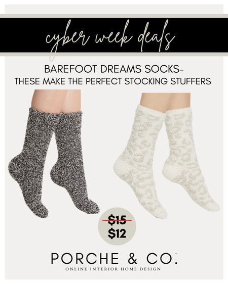 Barefoot Dreams socks on sale- perfect stocking stuffers!! These are SO COMFY 🤍 #stockingstuffers #barefootdreams #socks

#LTKCyberWeek #LTKbeauty