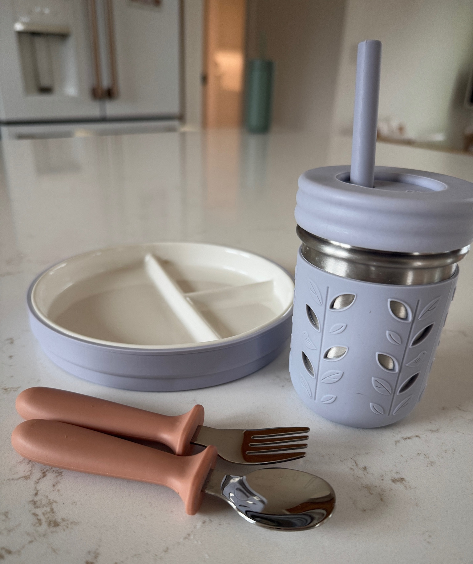 Toddler eating must haves. Only using nontoxic options for Jennings. Also, she’s never been a plate thrower. If your child is, opt for the suction cup options instead of these without since they are porcelain  

#LTKFamily #LTKSaleAlert #LTKKids