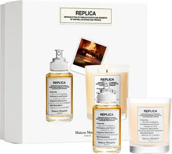 Replica By the Fireplace Candle & Fragrance Set $123 Value | Nordstrom