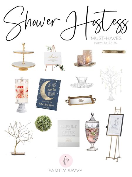 These are some of my “must-have” items that are perfect for hosting a shower (whether it’s baby or bridal) or a party! 

#LTKFind #LTKhome #LTKwedding