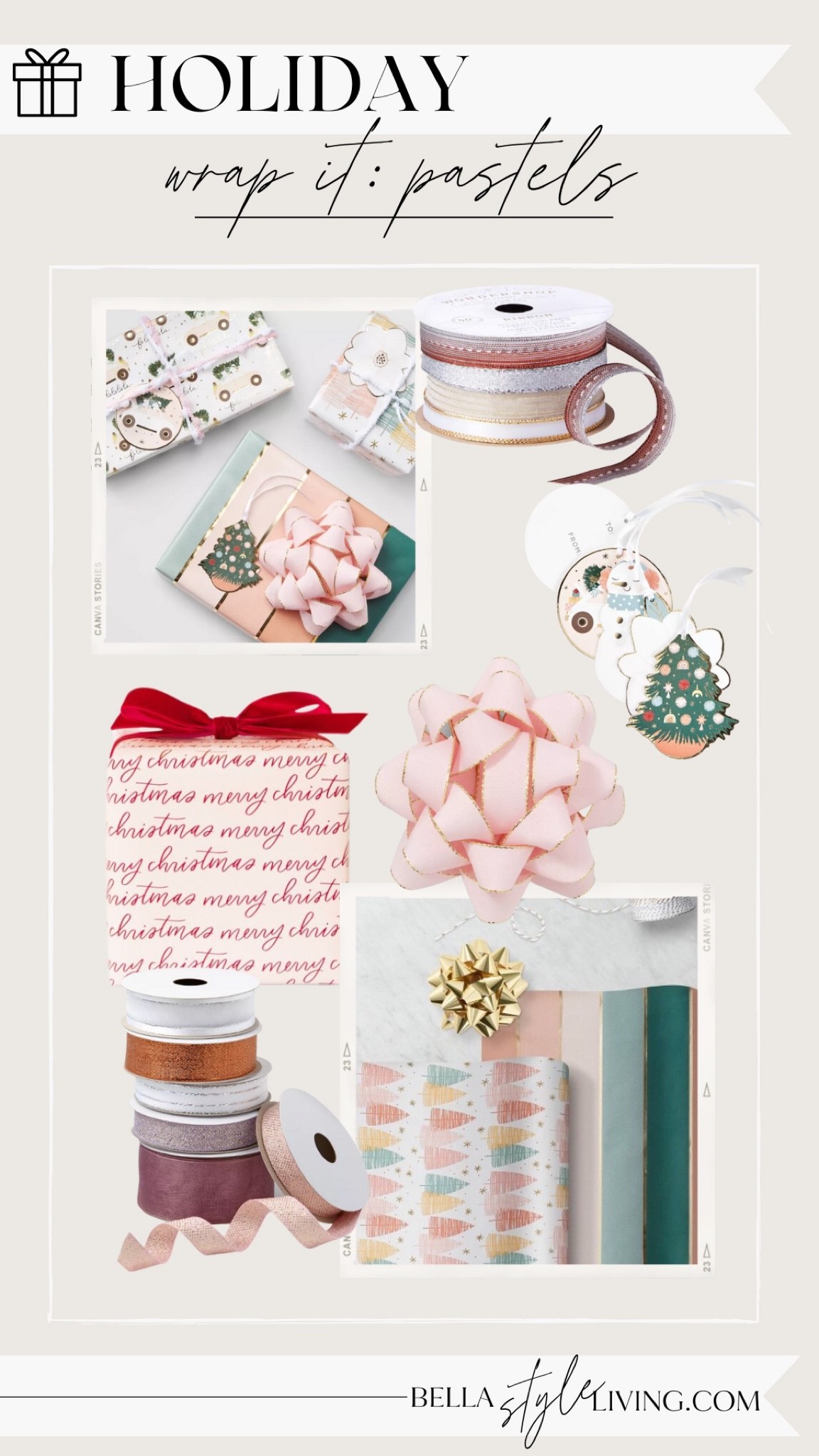 Holiday gift wrapping supplies from Target! 

#LTKSeasonal #LTKHoliday #LTKunder50