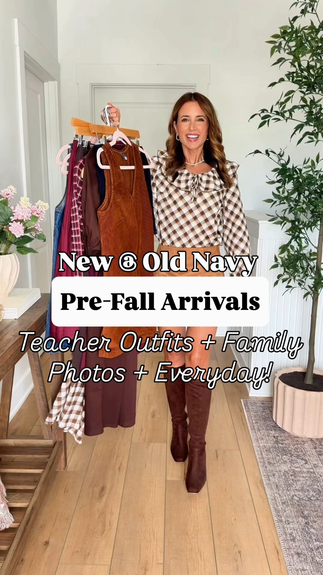 New arrivals from Old Navy that come in petite, regular, and tall. Fall dresses. Summer dresses. Family photo outfit. Fall dress. Teacher outfits. Business casual outfits. Fall outfits. Fall style. Summer outfits. Summer style. Wearing XS petite in everything and 00 petite in pants. If you are in-between sizes, consider sizing down in corduroy and denim dresses, burgundy midi skirt, faux suede skirt and brown puff sleeve midi dress. I went up half a size in knee high boots.

#LTKootd #LTKWorkwear #LTKSeasonal