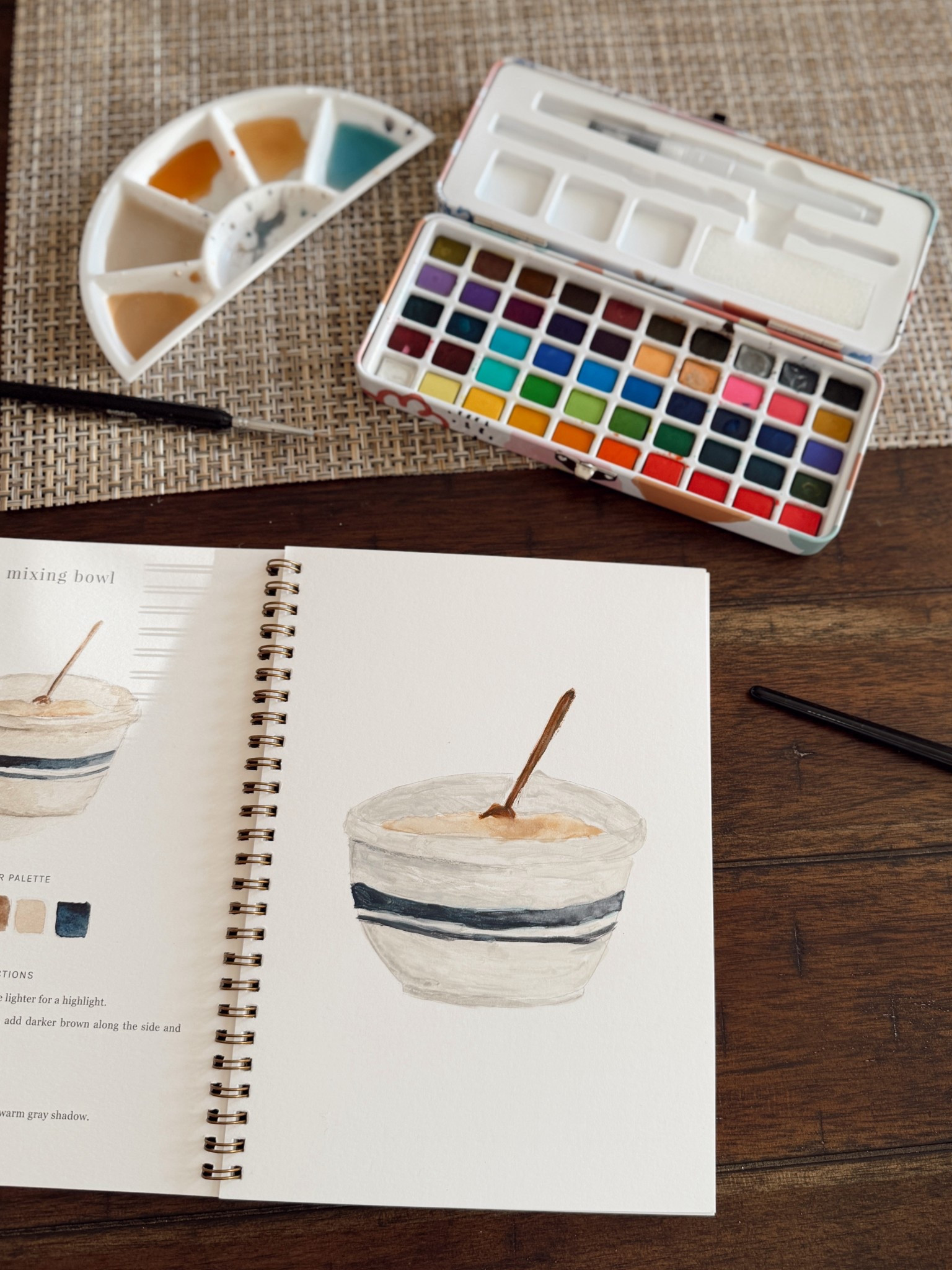 baking watercolor workbook 🎨