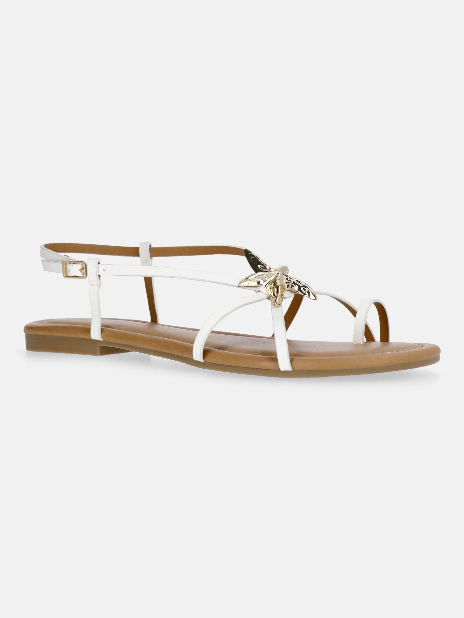Time and Tru Women's Starfish Toe Loop Sandals | Walmart (US)
