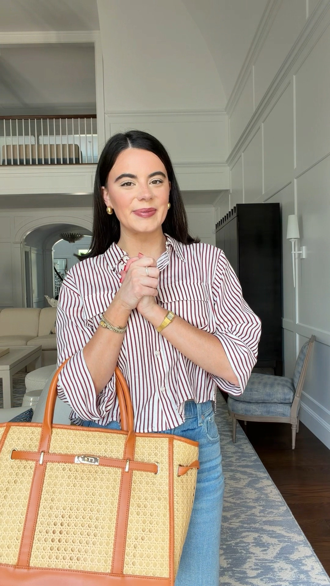 Use my code Emily20 for 20% off at Lisi Lerch. Great tote for everyday life or work!