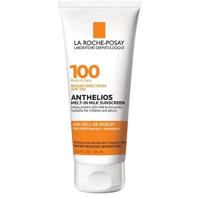 La Roche Posay Anthelios Melt in Milk Sunscreen Lotion - SPF 100 - 3.0 fl oz | Target