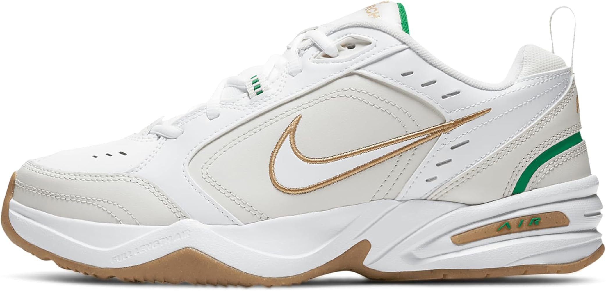 Amazon.com | Nike Men's Air Monarch IV Training/Workout Shoes, White/Metallic Gold-Phantom-Lucky ... | Amazon (US)